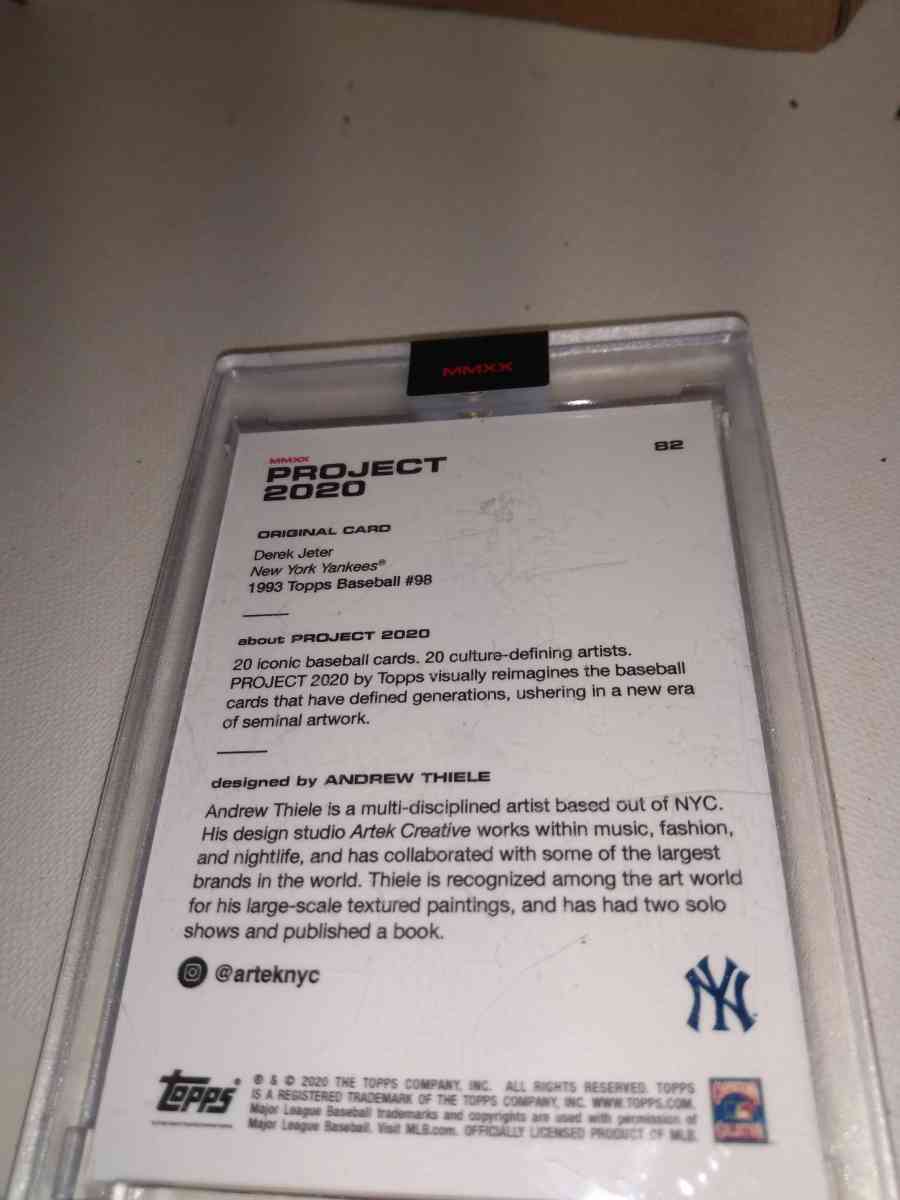 Topps 2020 Derek Jeter