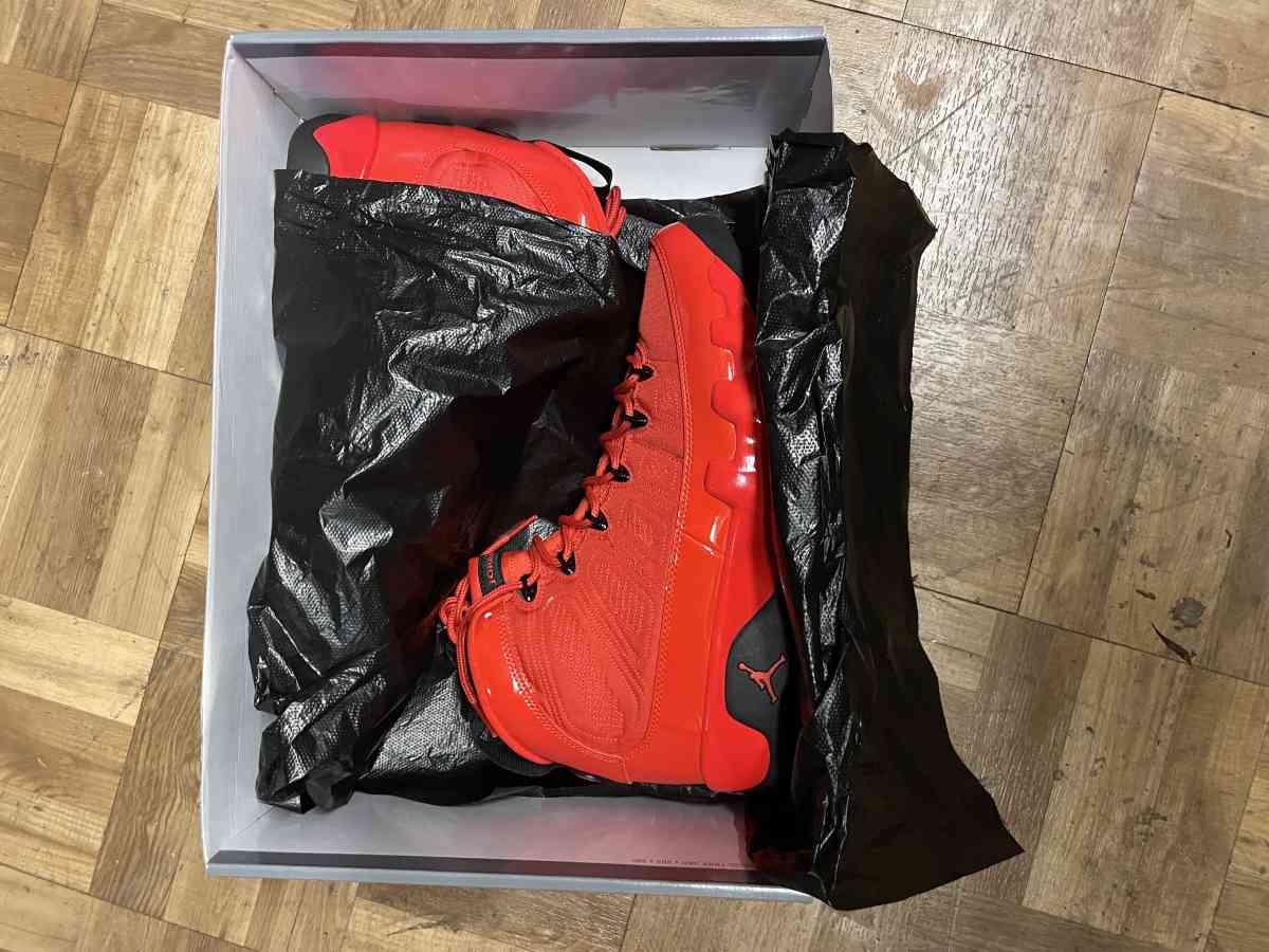 Jordan 9s chili red