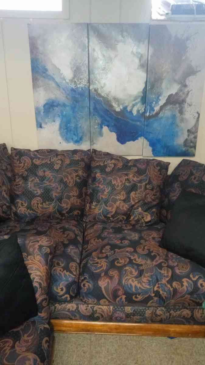 Couch and loveseat