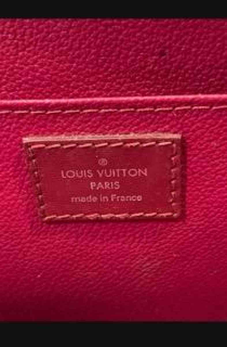 Louis Vuitton Epi Toiletries pouch red