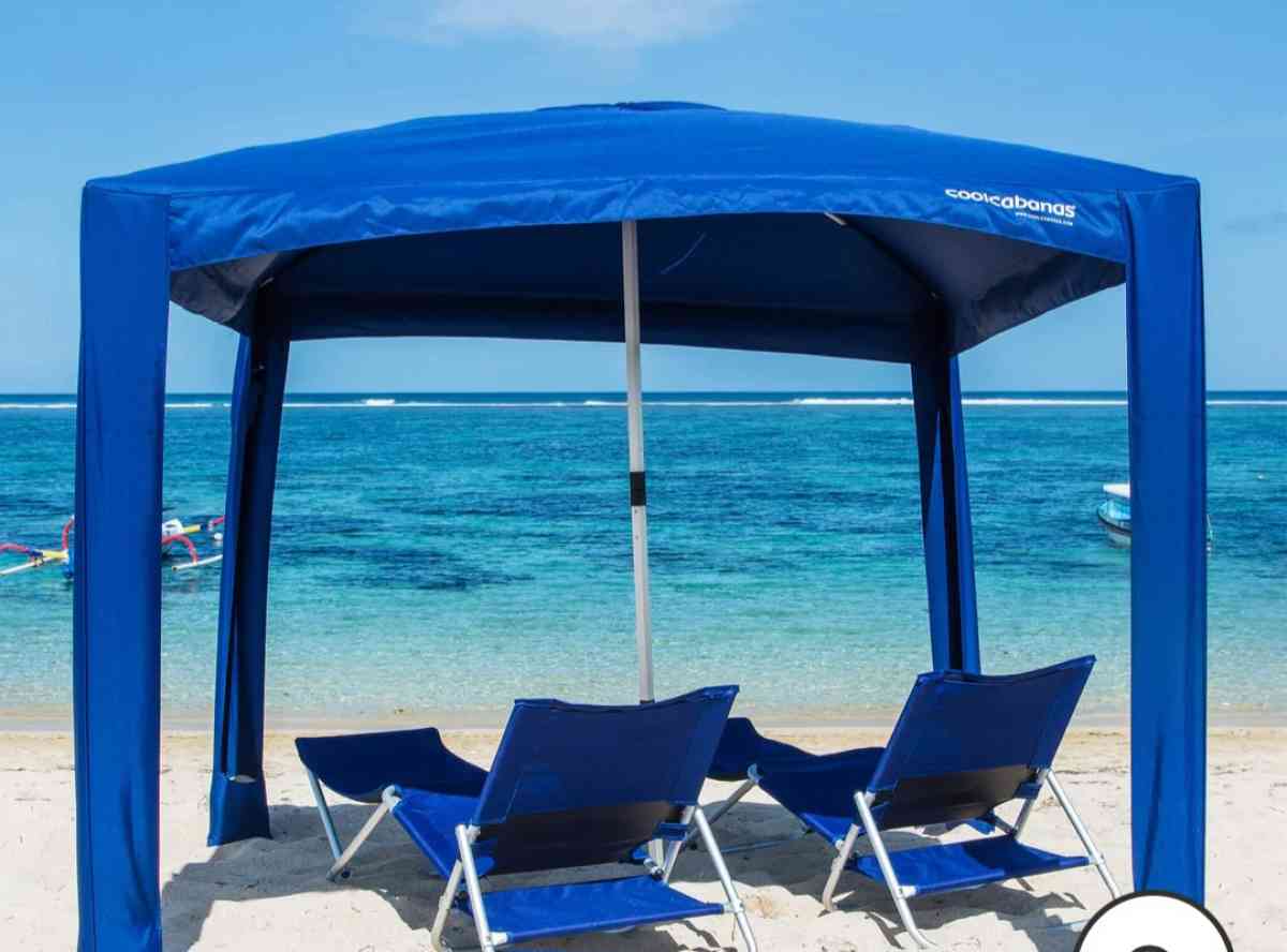 Coolcabanas Beach canopy
