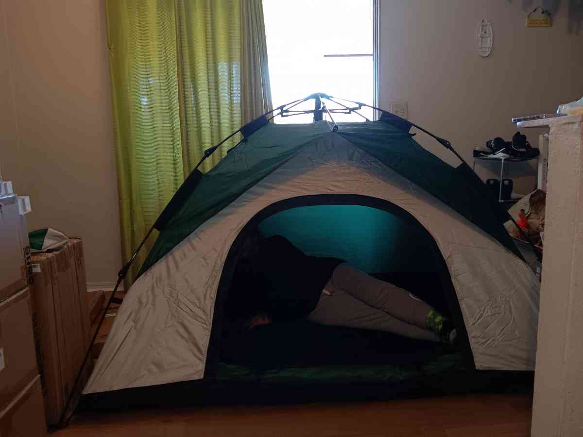 tent No Assembly required