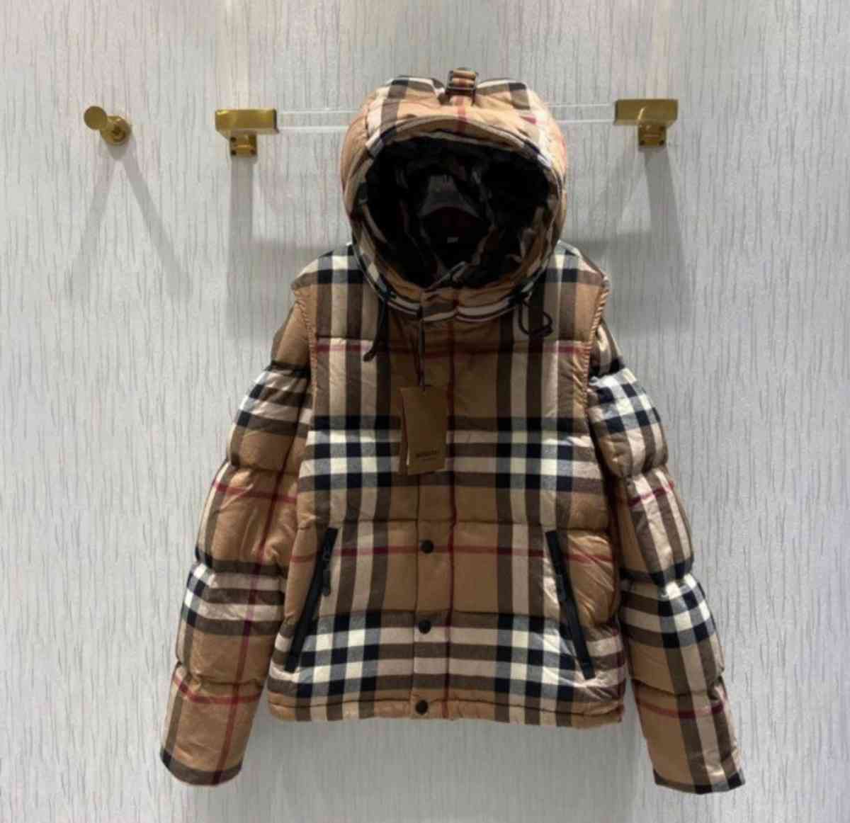 Burberry puff coat