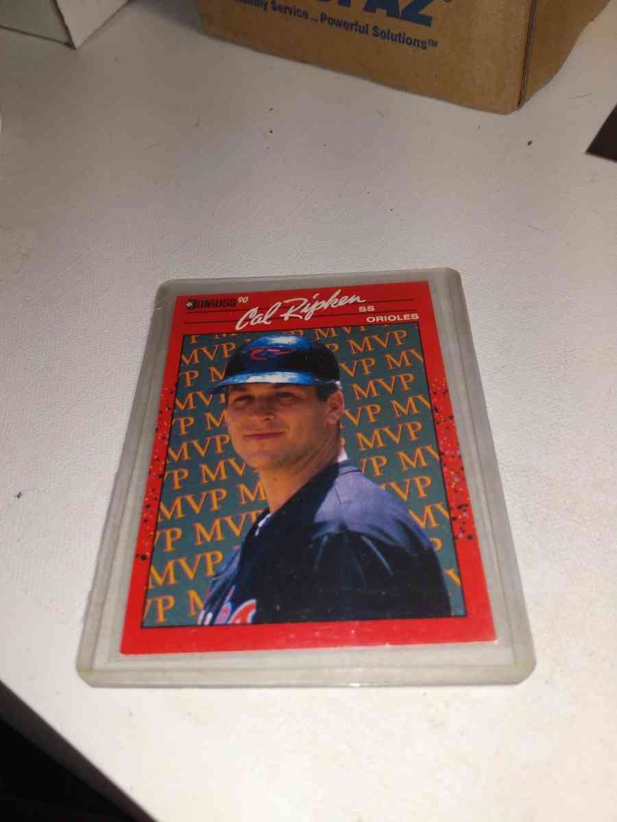 1990 donruss Cal ripken Jr error card