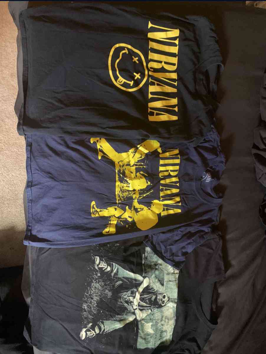 Nirvana band Tshirts