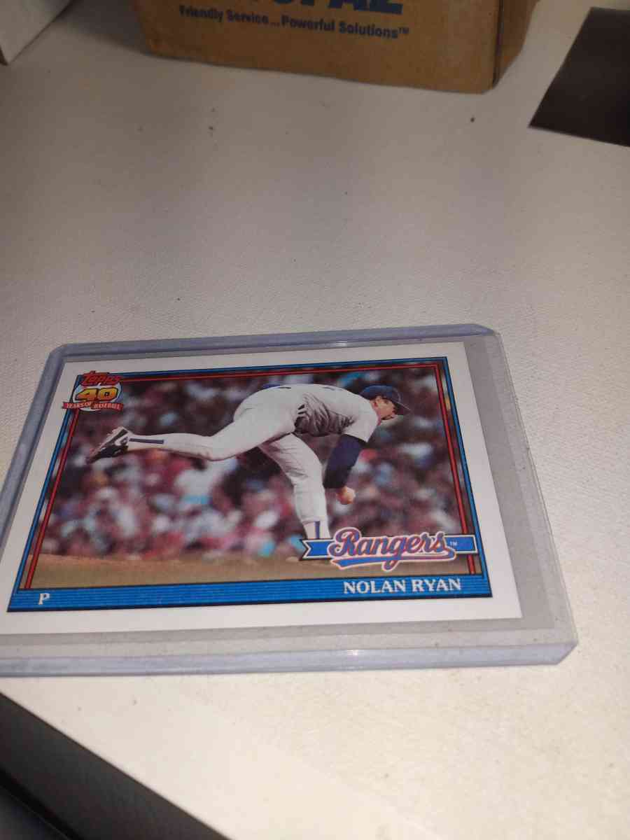 Topps 1991 Nolan Ryan
