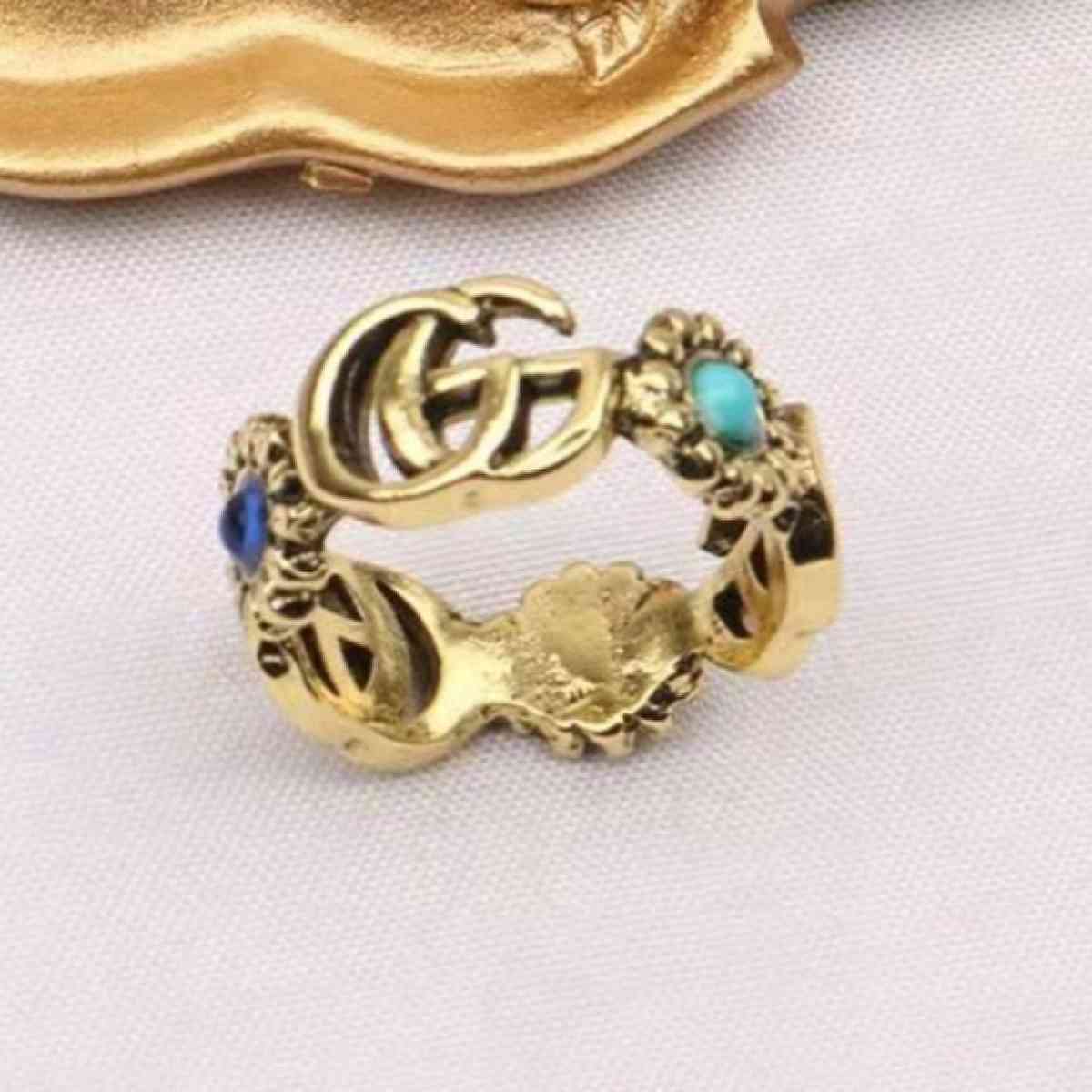 Gucci chanel LV rings