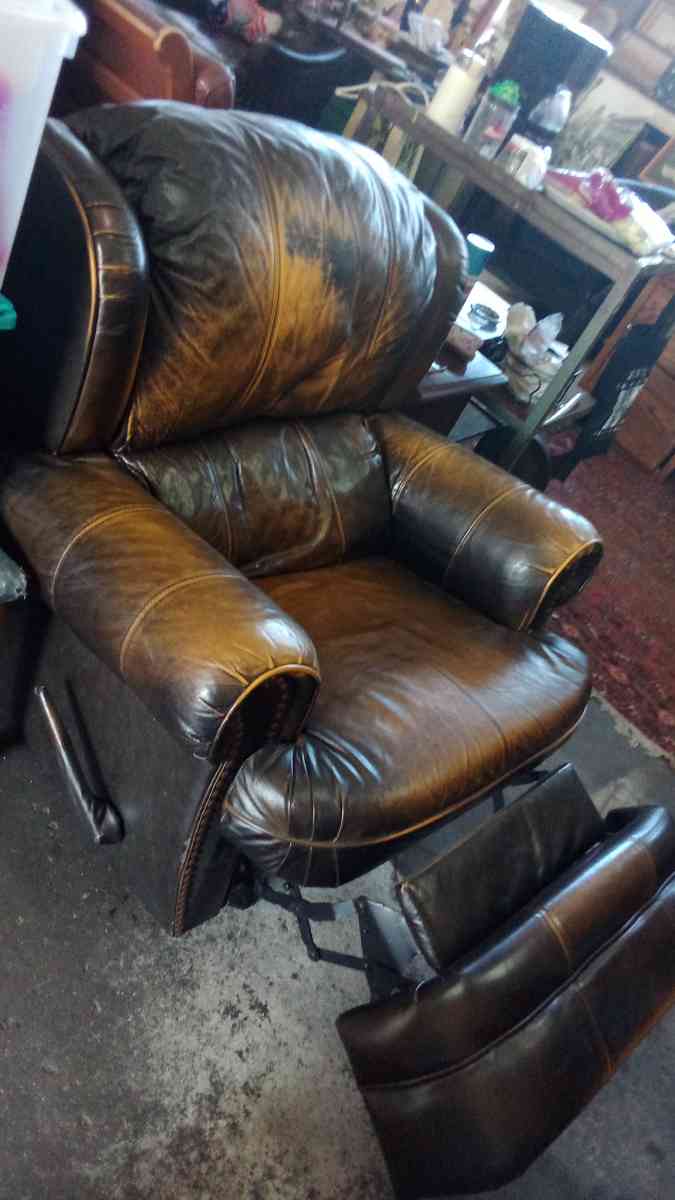 leather recliner