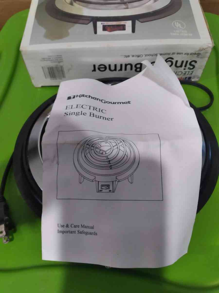 single burner hot plate