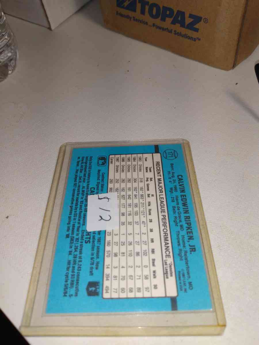 1988 donruss Cal ripken Jr