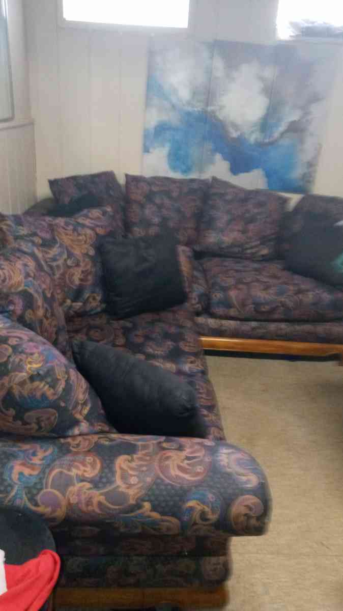 Couch and loveseat