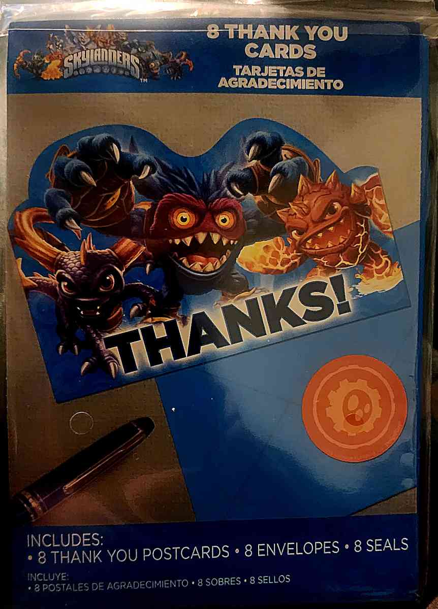 Skylander Kid Party Set Read Description