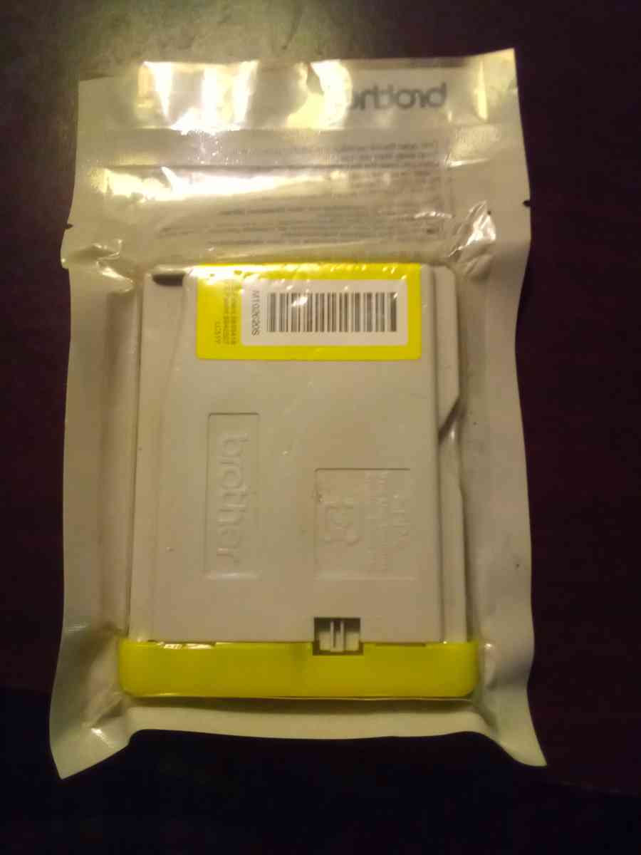 Brother yellow ink cart