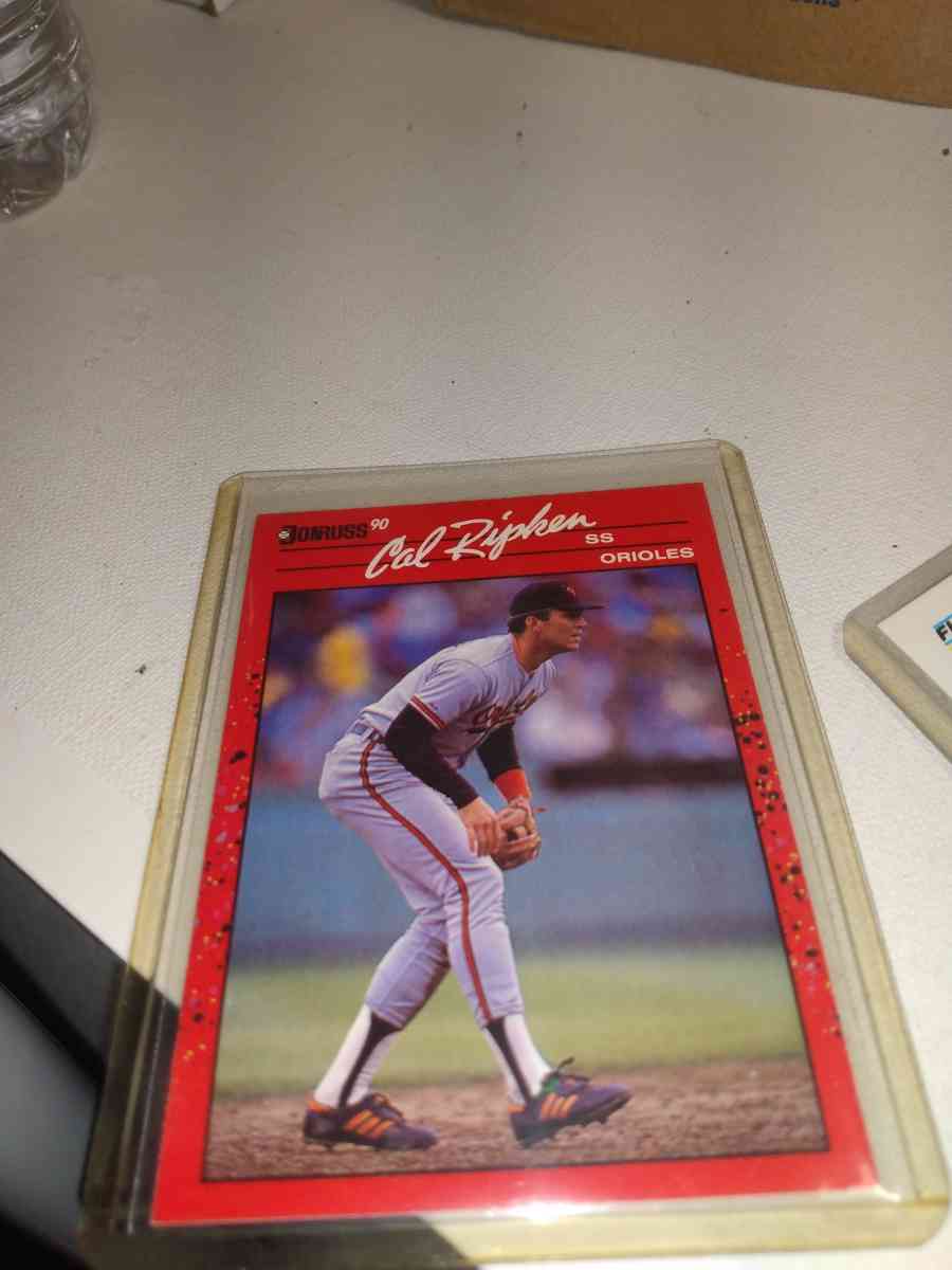 1990 donruss card number 96 Cal ripken Jr error card