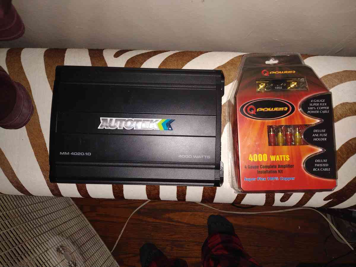 4000 w installation kit never been opened with a 4000 watt a