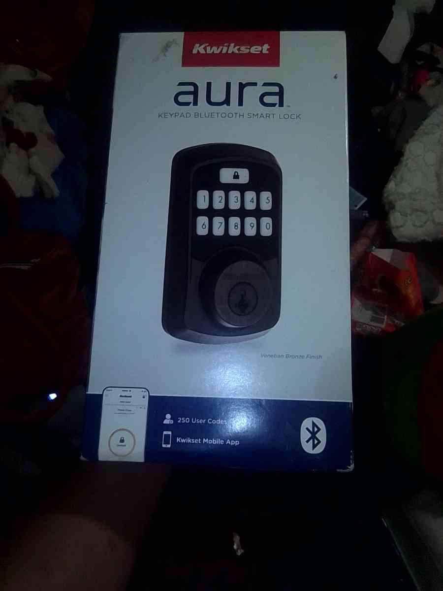 aura key pad Bluetooth smart  lock