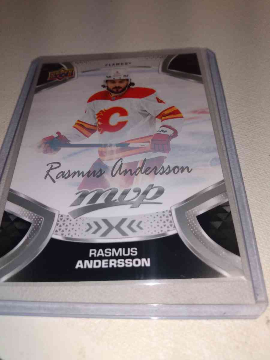 20212022 MVP upper Deck rasmus Anderson autograph