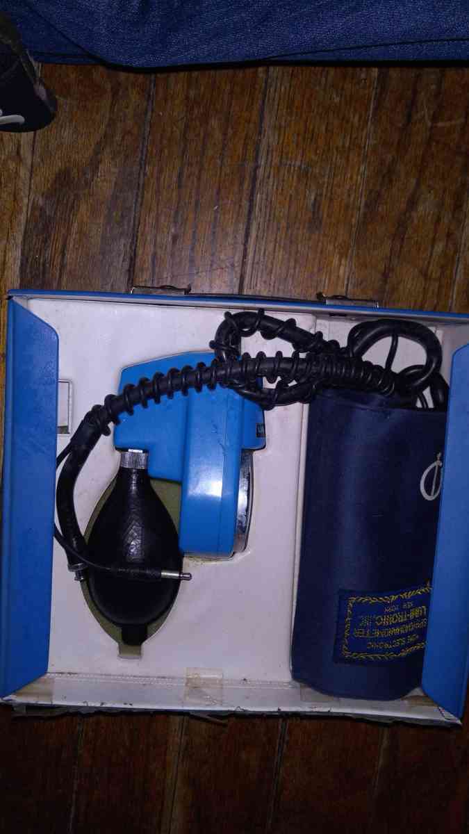 vintage blood pressure cuff