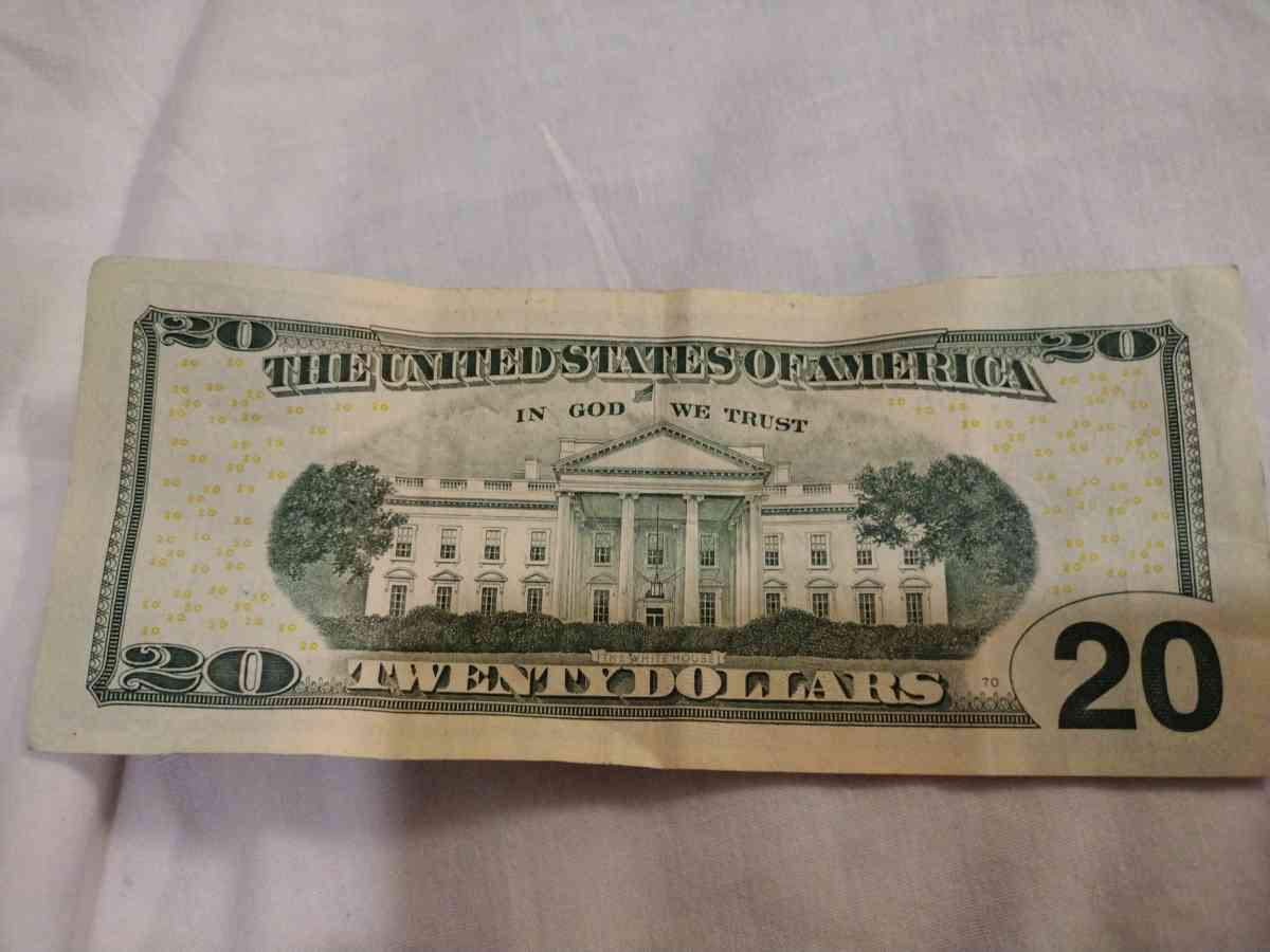 2007 Series 20 Dollar Star Note With Unsual Numbers