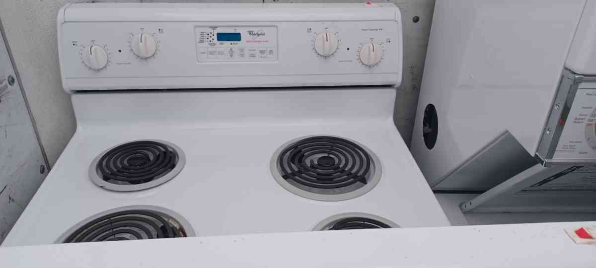 50 each Whirlpool Selfcleaning Stove Used As is 3 available