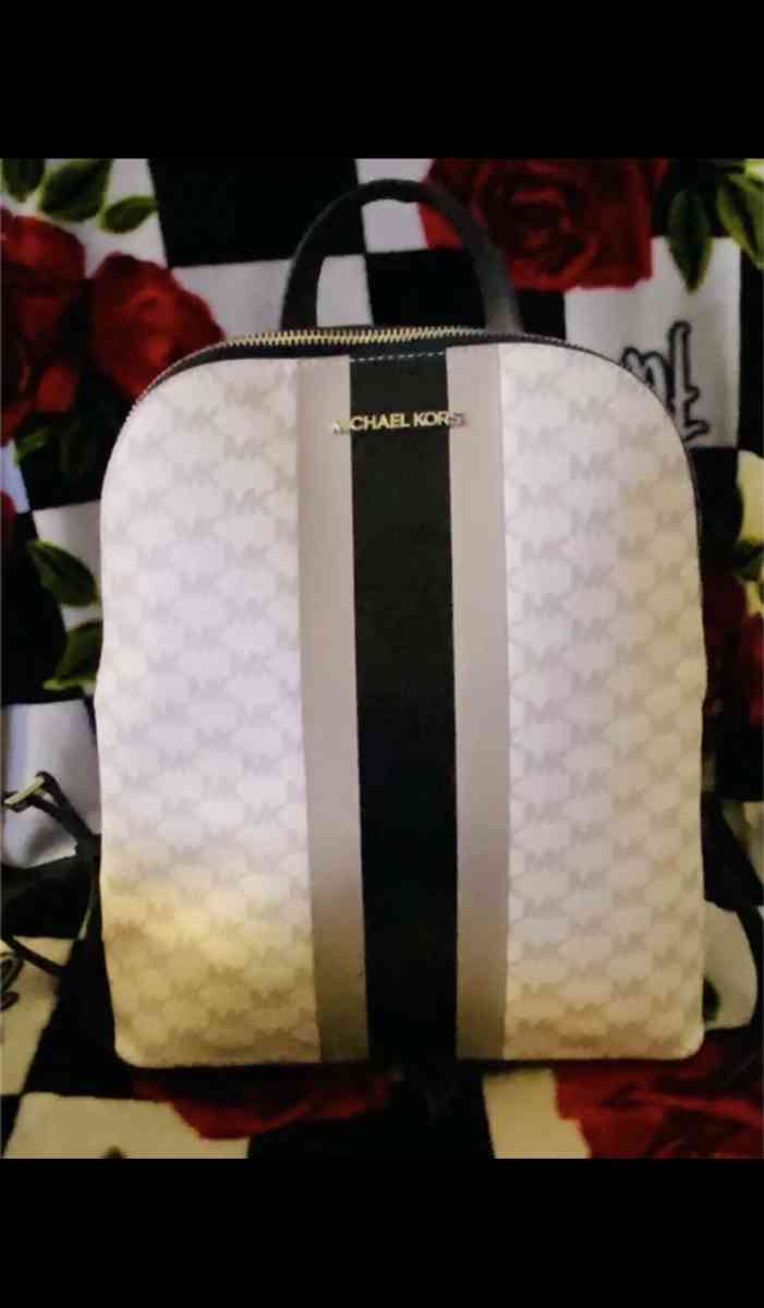 MICHAEL KORS Cindy Saffiano Leather Backpack