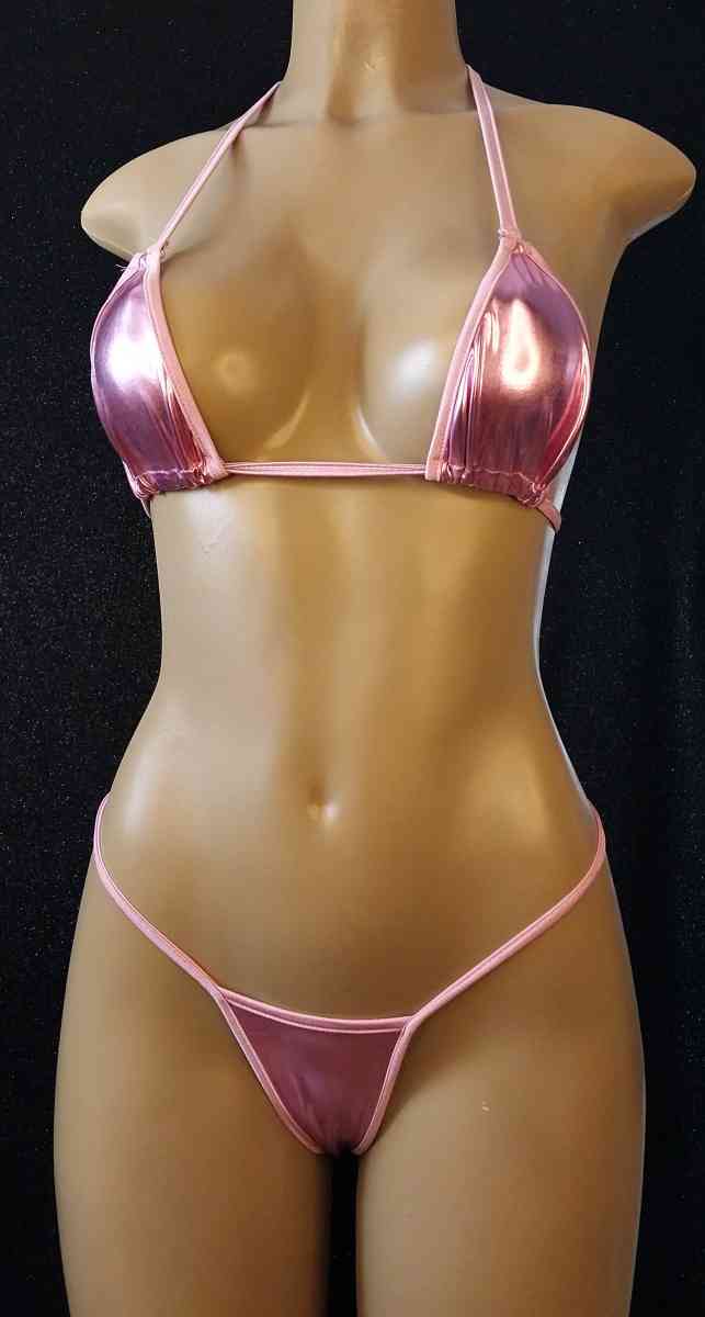 New Metallic  Exotic Custom Made Bikini