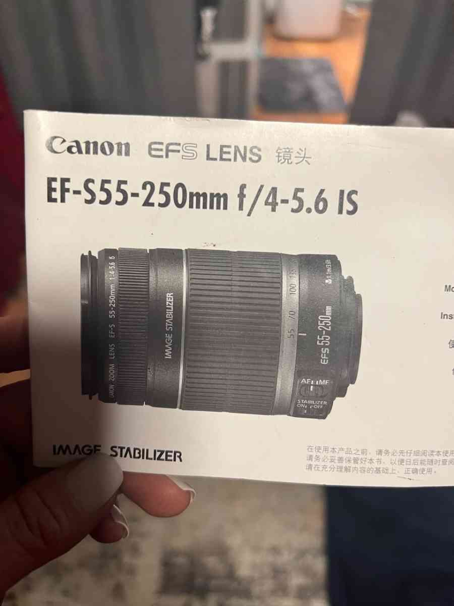 Variety of cameras and lenses