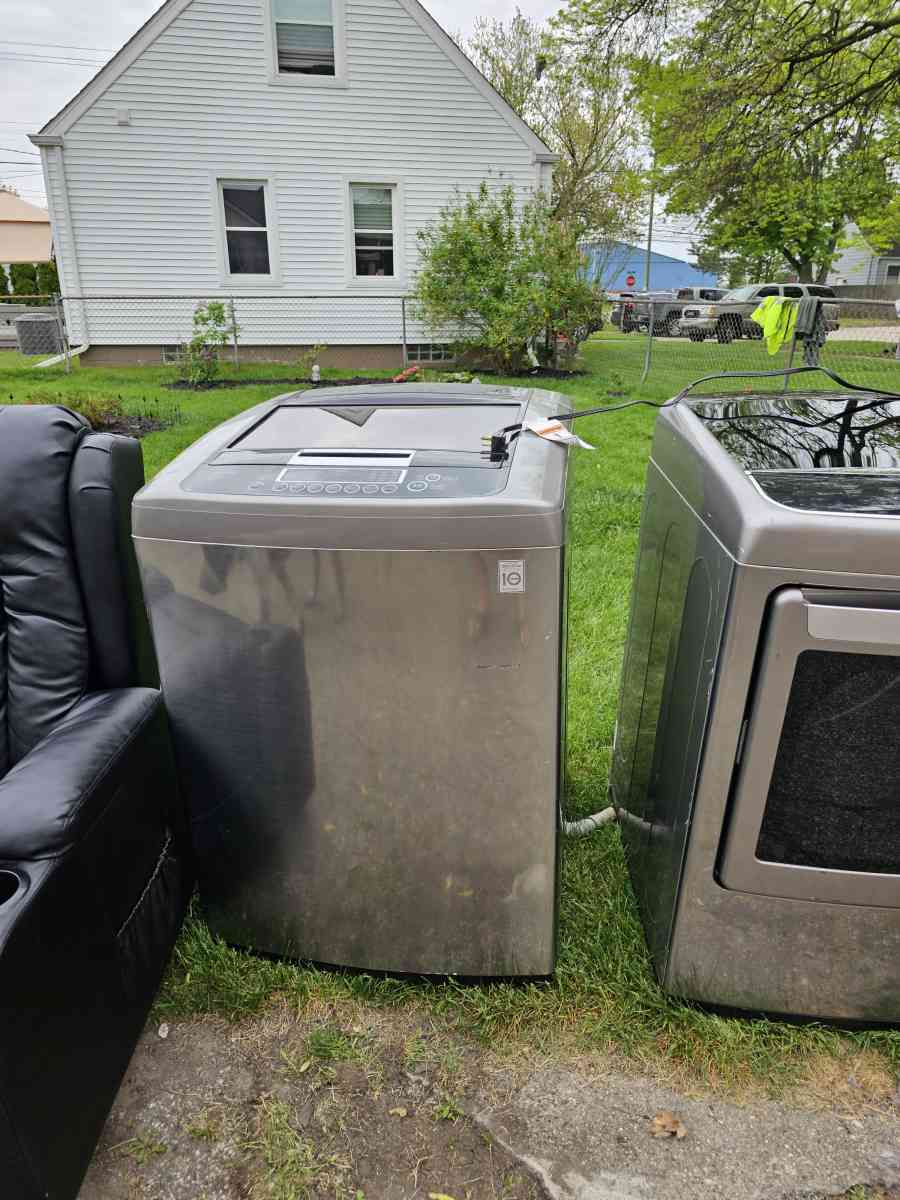 lg Washer electric dryer