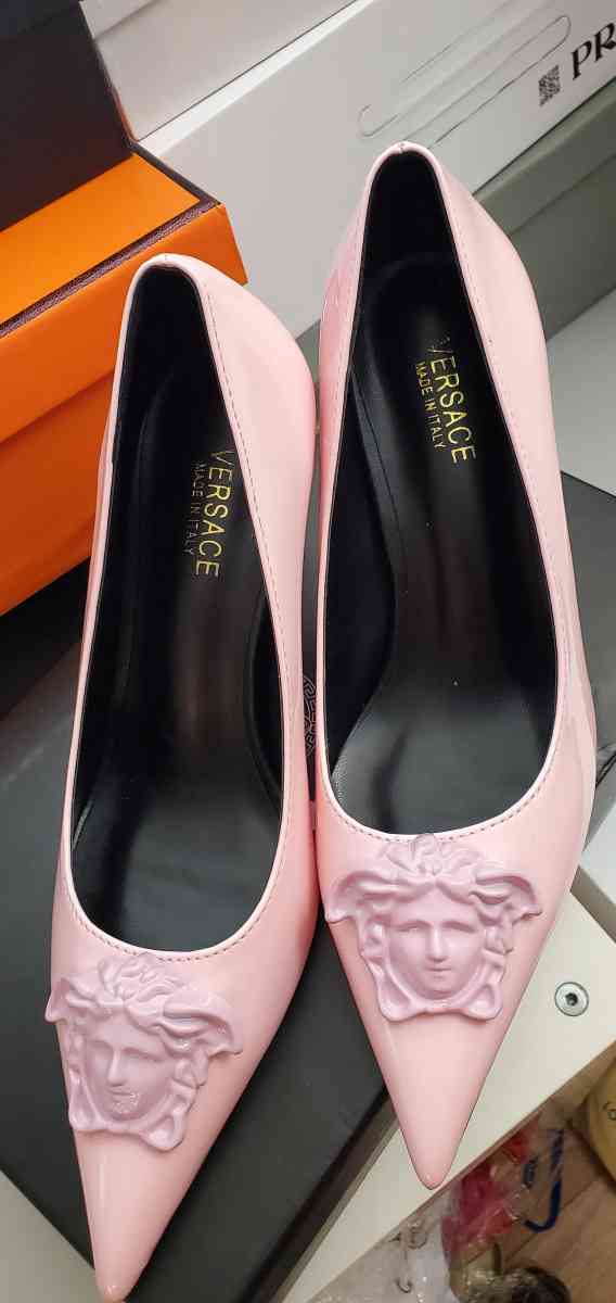 pointed Versace shoes