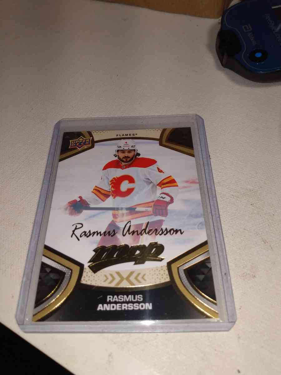 2022 upper Deck MVP autograph gold rasmus Anderson