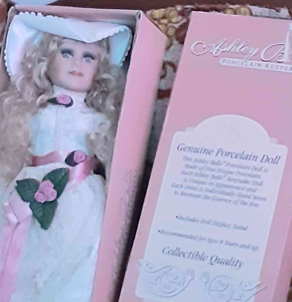 Ashley Belle Porcelain Keepsake Doll