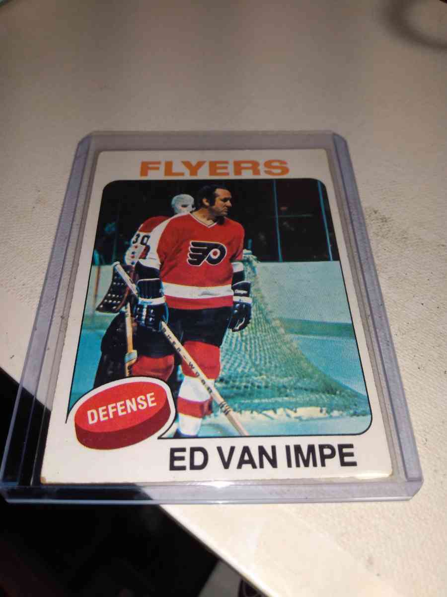 1975 1976 Topps head Van impe