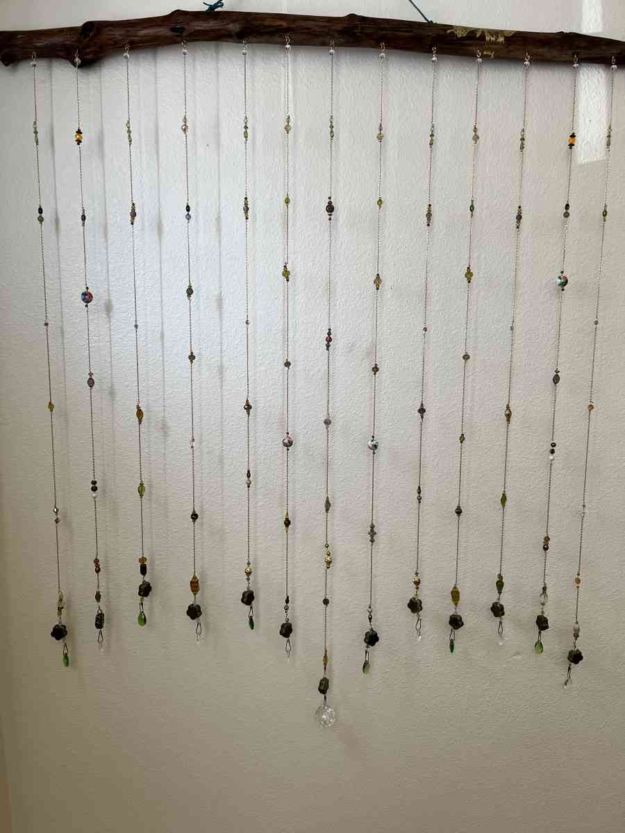 suncatchers and wall hangings crystal and glass beads