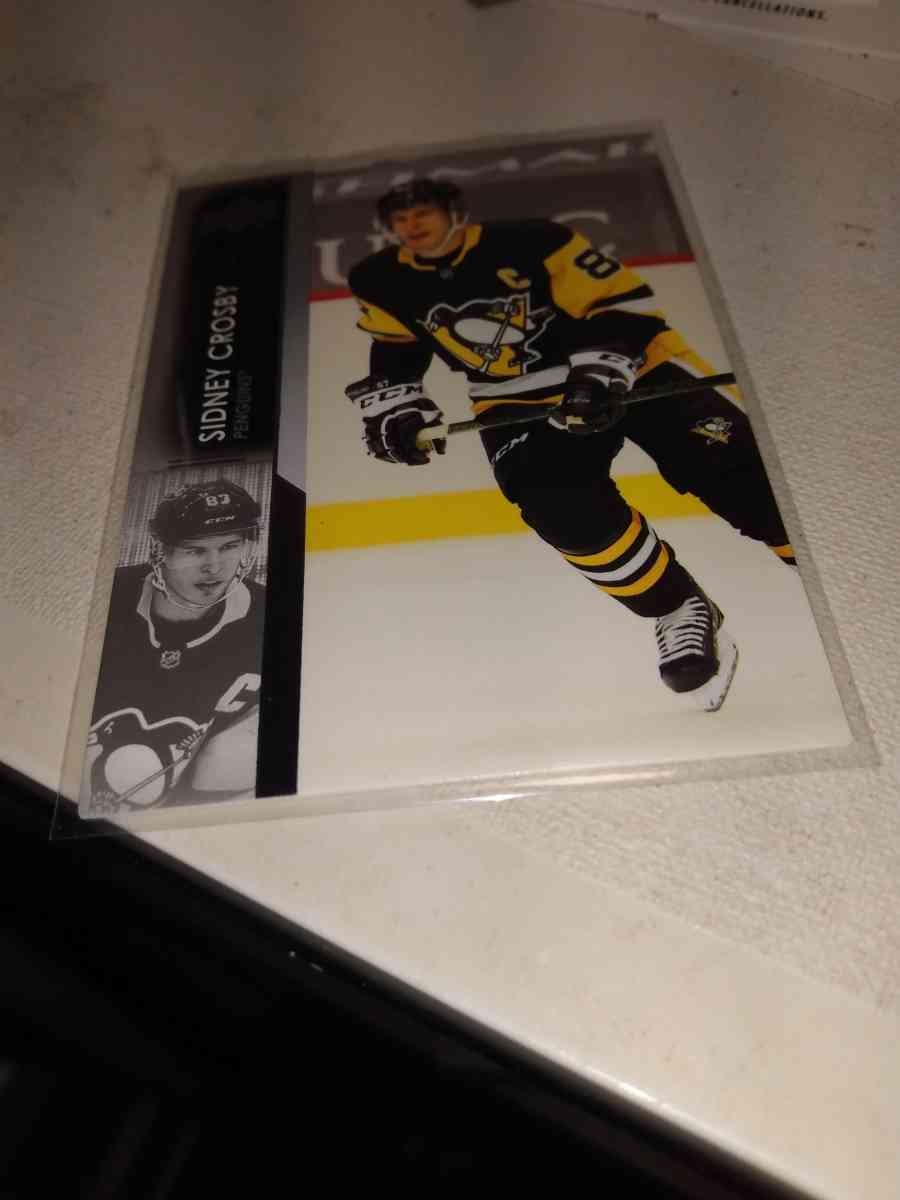 2021 2022 upper Deck Sydney Crosby card number 141