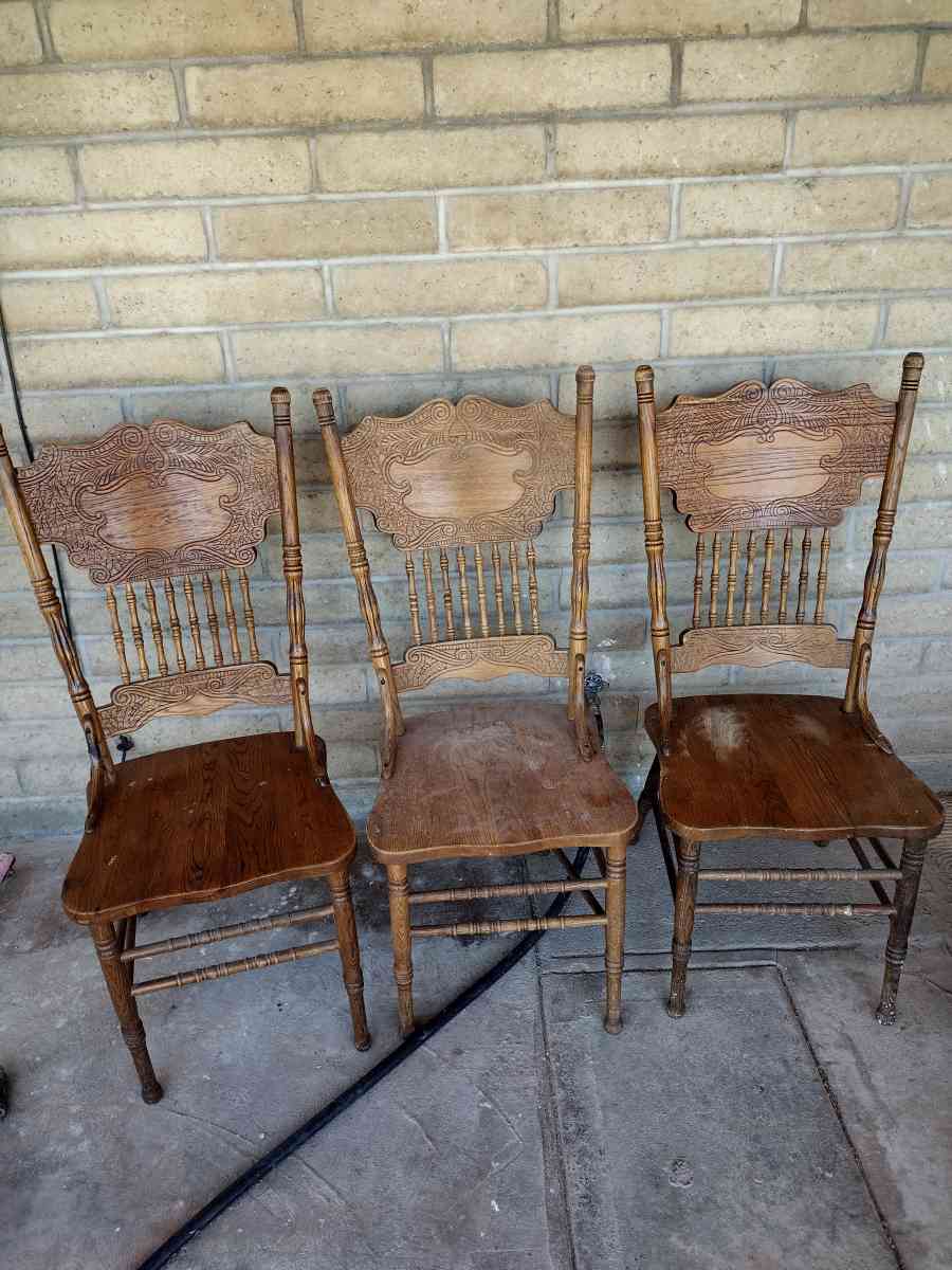 3 chairs