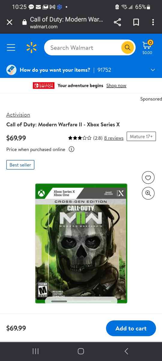 call of duty modern warfare 2 xbox one and series x