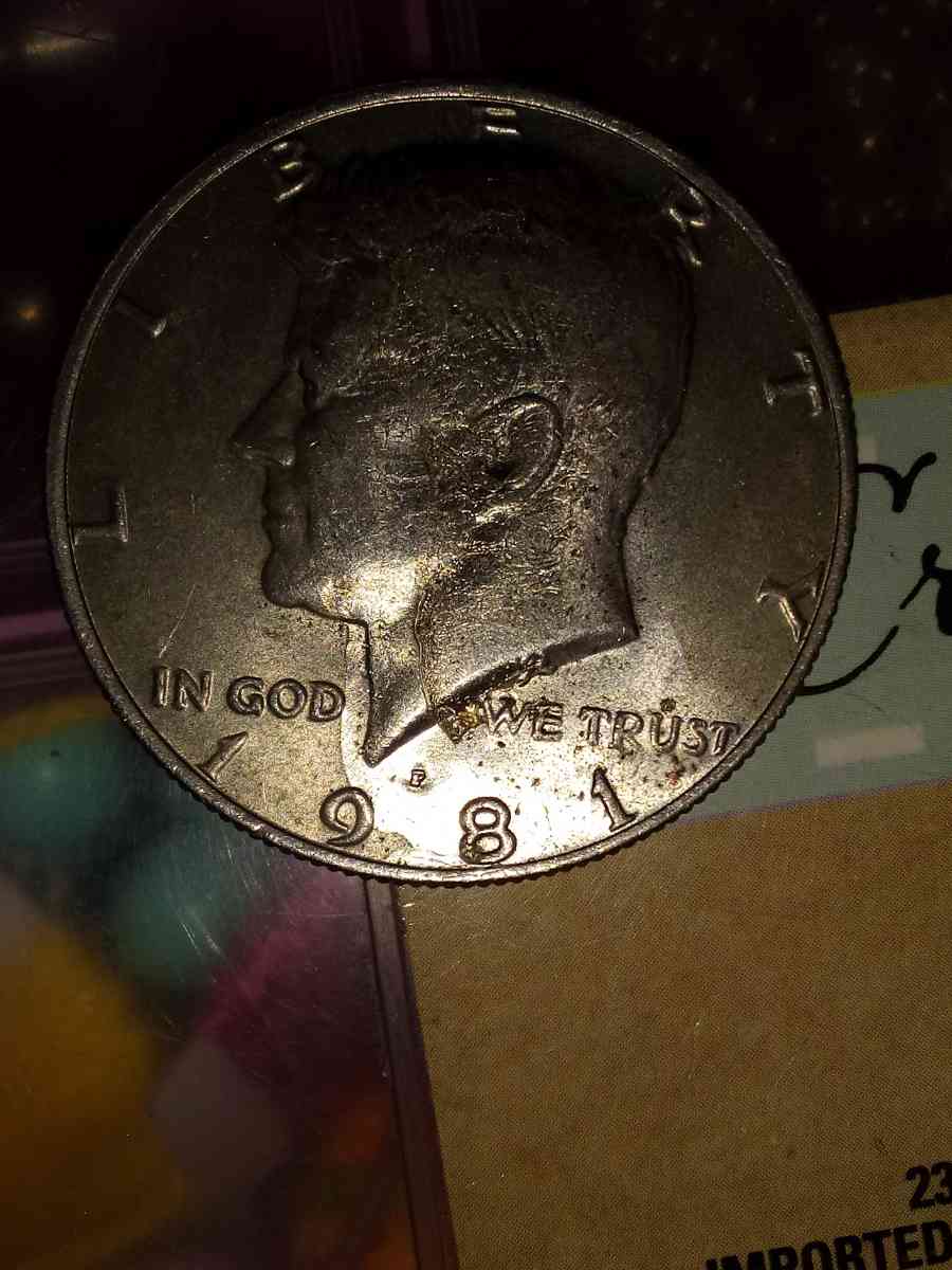 1981 silver Kennedy dollar