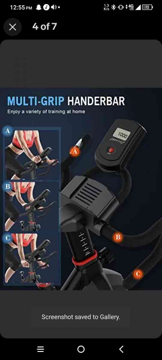 Chaoke Stationary Exercising Bike NEW