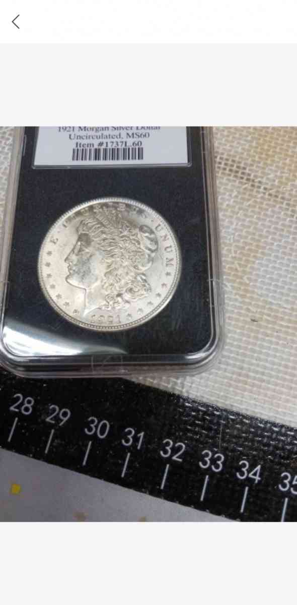 1921 Silver Morgan Dollar