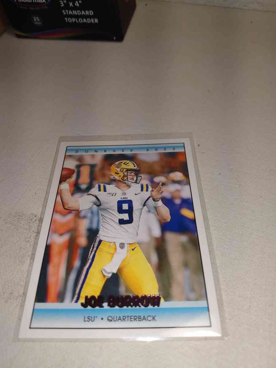 2022 donruss Joe Burrow