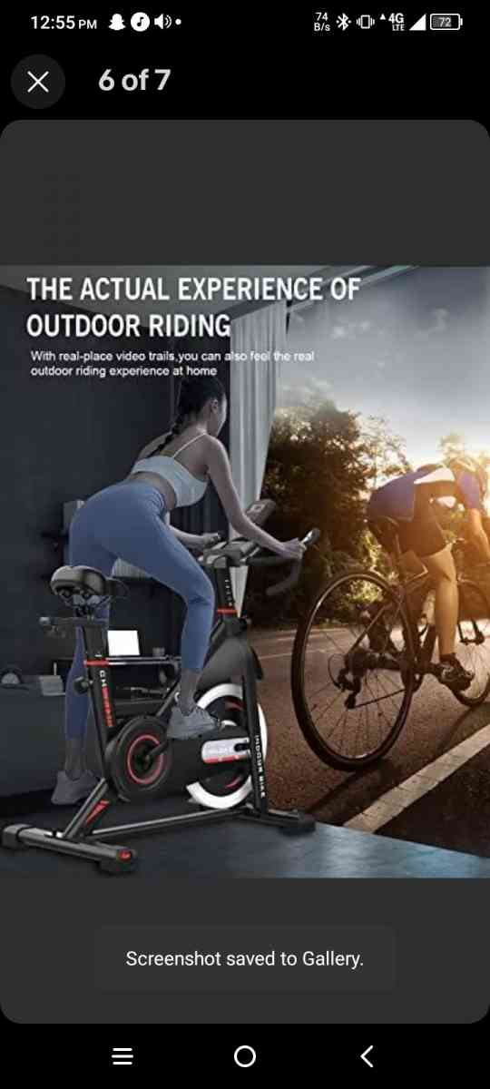 Chaoke Stationary Exercising Bike NEW