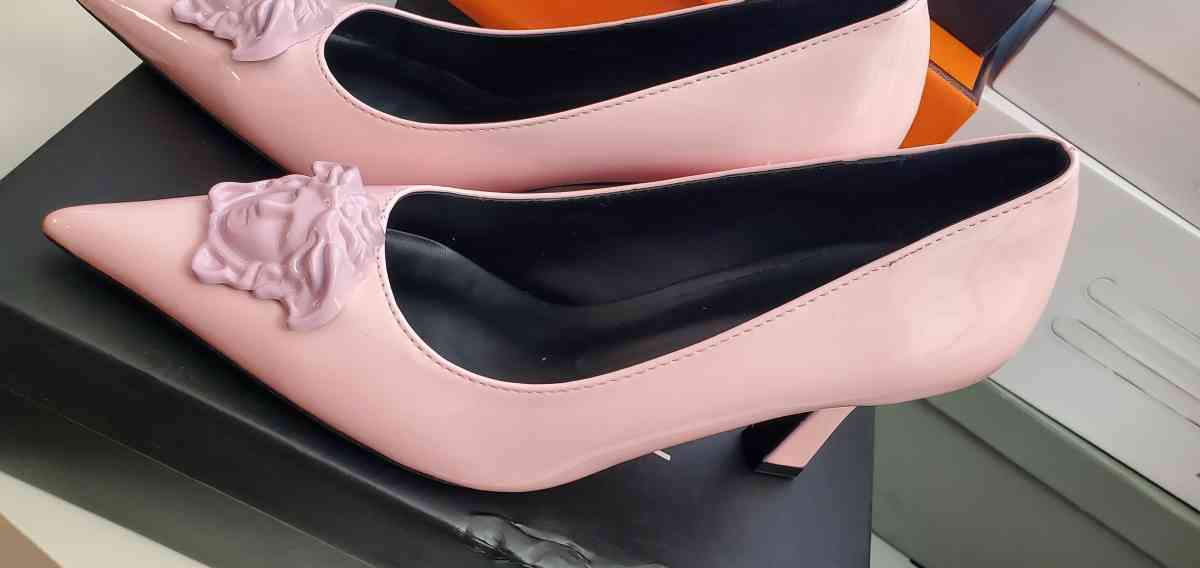 pointed Versace shoes