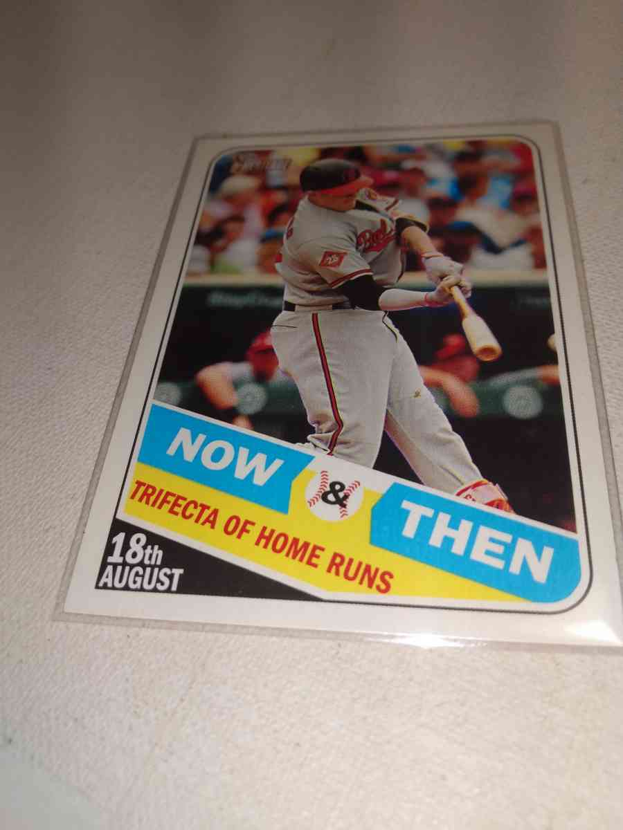 2018 Topps now and then Manny Machado