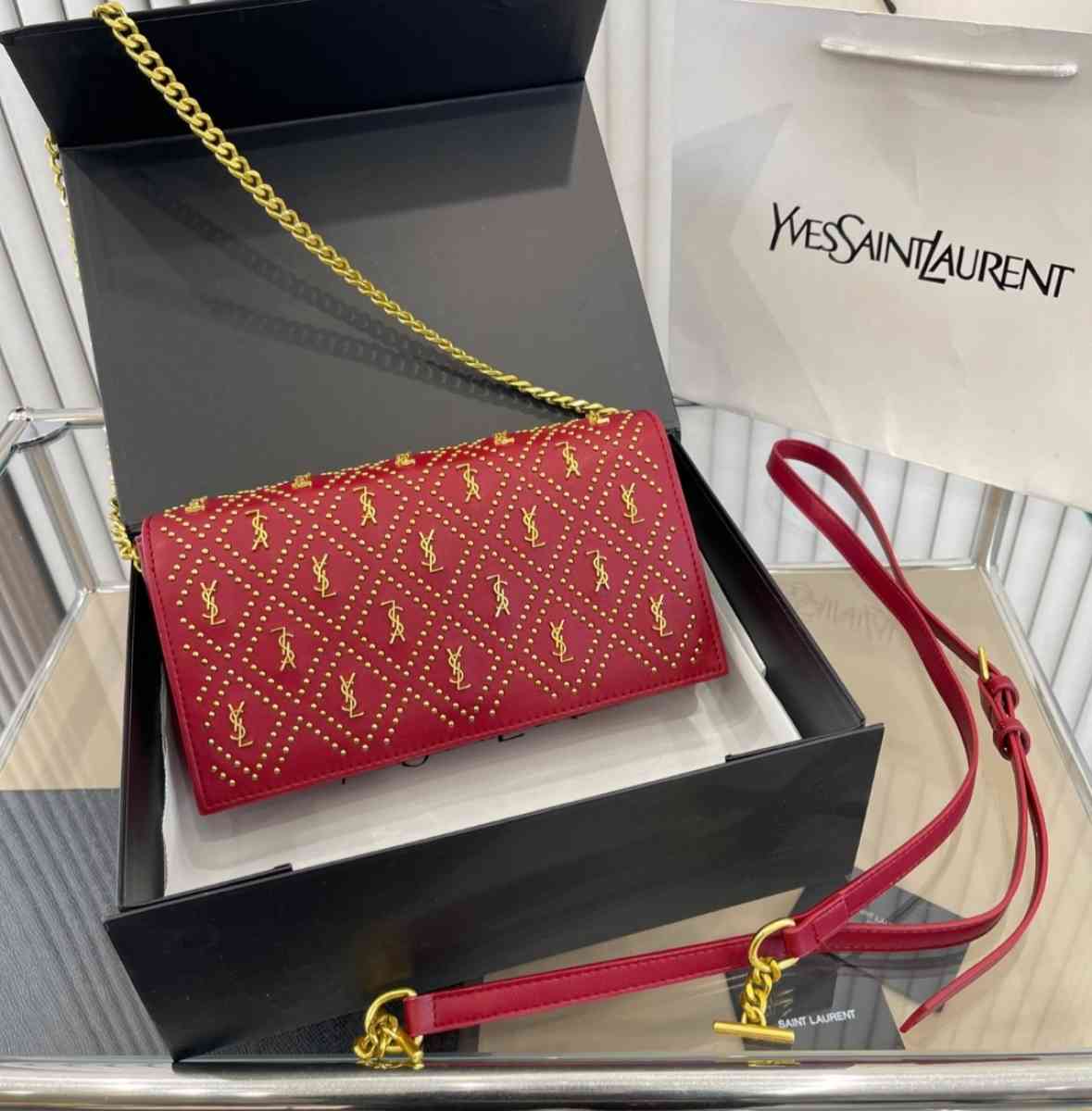 ysl evening bag