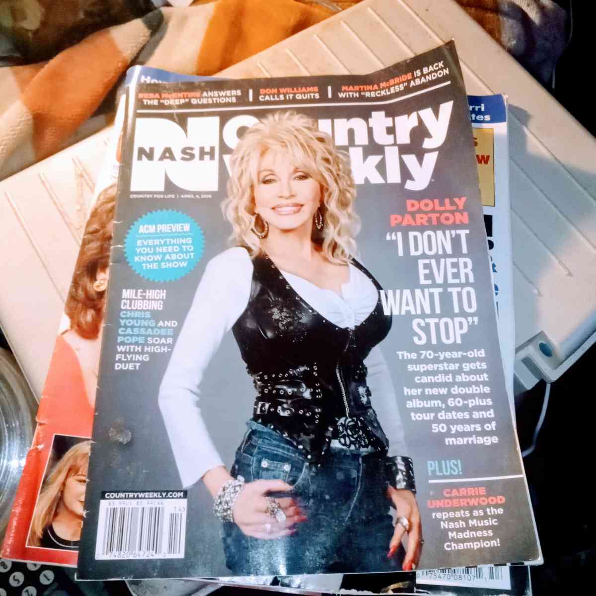 Crook and Chase country weekly and Dolly April 4 2016