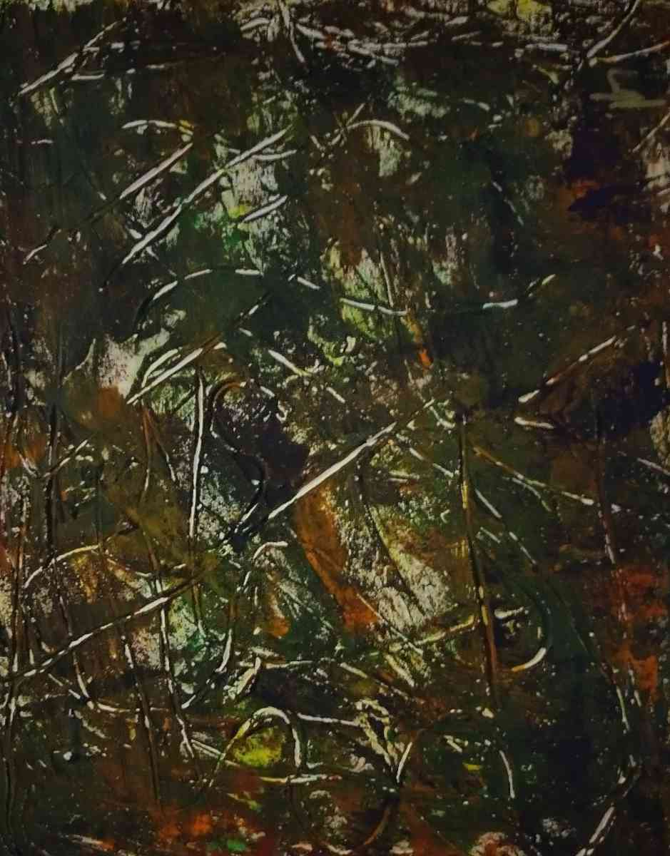 abstract painting on canvas 16inches by twenty