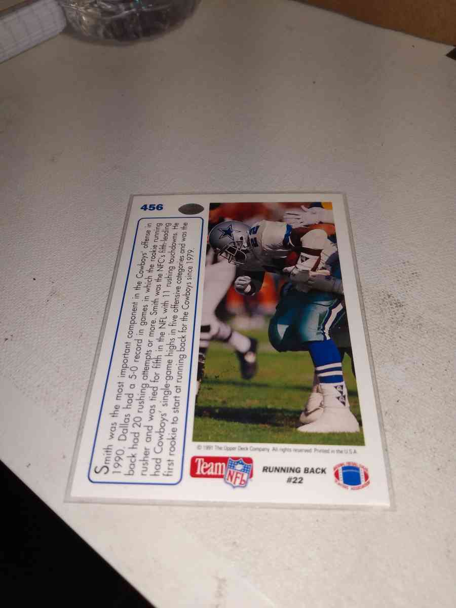 1991 upper Deck emmitt Smith