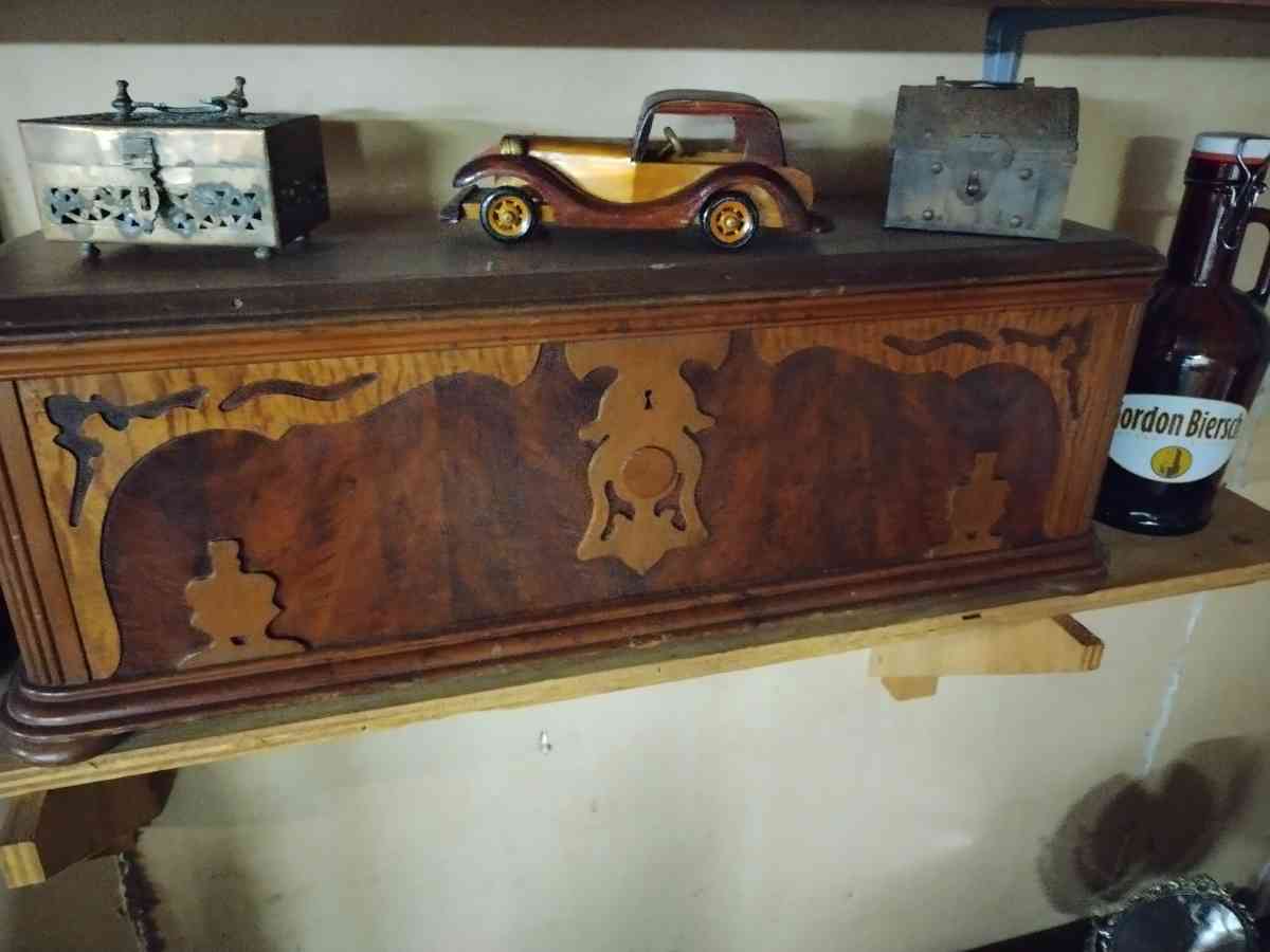 vintage wood box