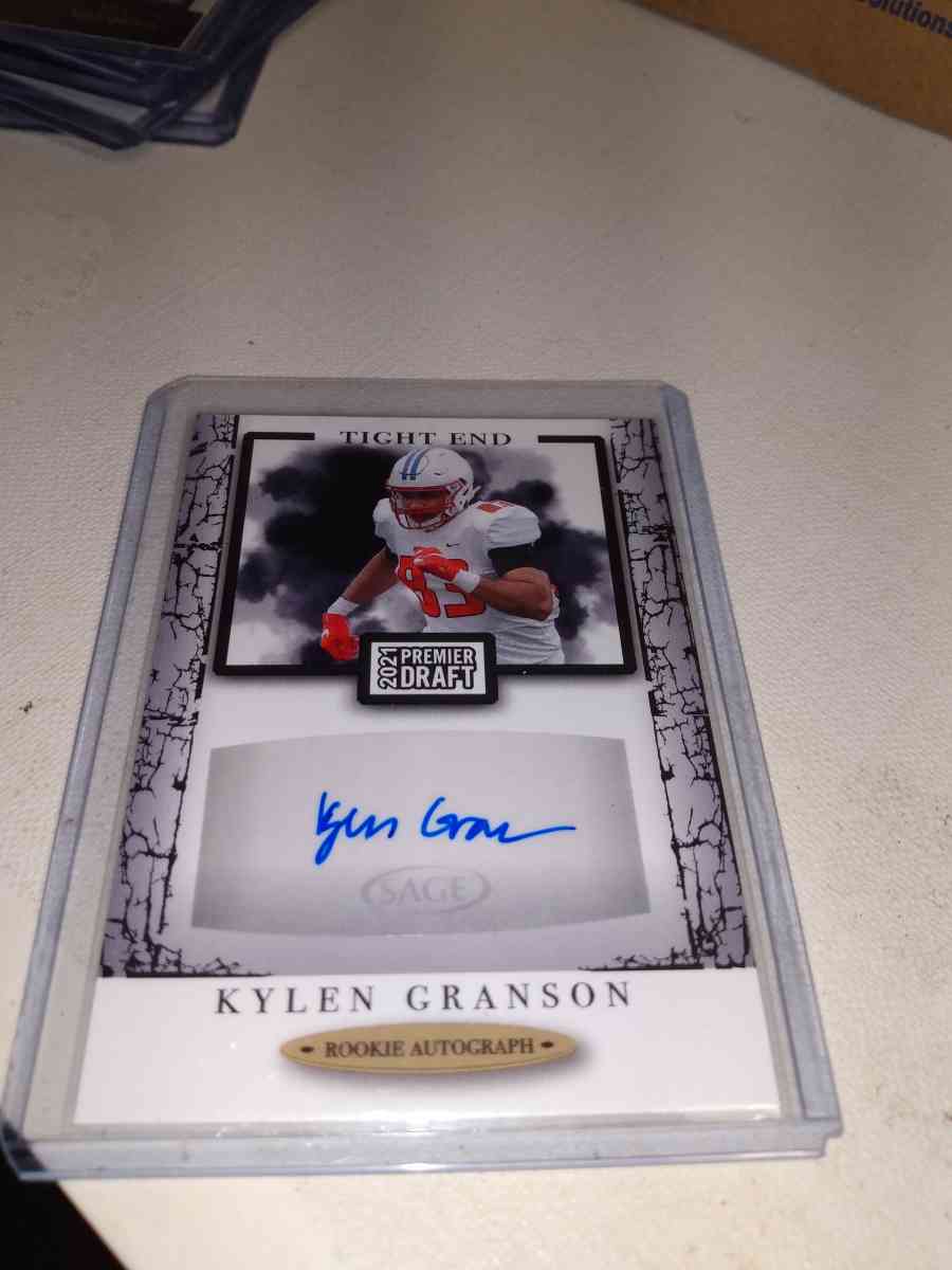 2021 draft sage kylen granson