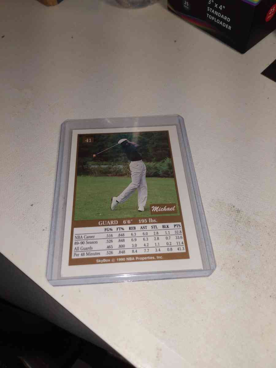1990 skybox Michael Jordan